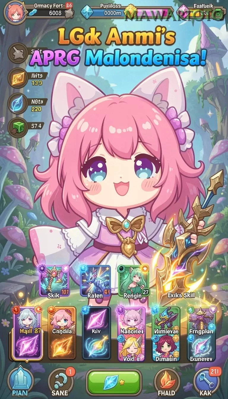 Screenshot The Sorcerers Shuffle Dream Drop nomor 1